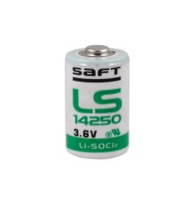 Saft LS 14250 3.6V 1/2 AA Size Pil (Li-SOCI2)