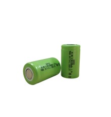 1.2V 1200 Mah - 2/3A - Ni-MH Şarjlı Pil - Başsız / Flat Head