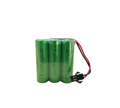SERTEC 3.6V 3S1P AA 800 MAH KABLO + SİYAH KONNEKTÖRLÜ OYUNCAK PİLİ