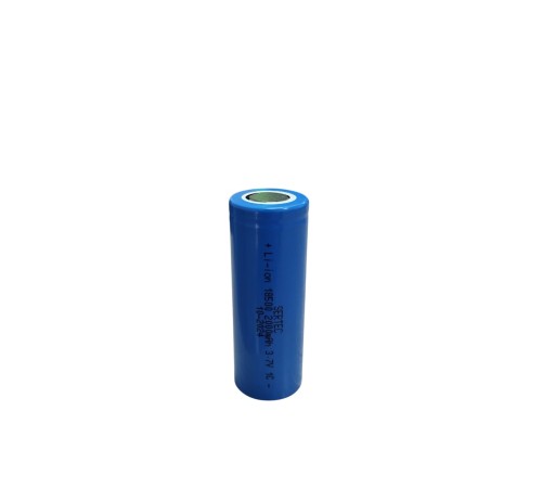 3.7V Li-ion 18500 2000 mAh 1C Şarjlı Pil