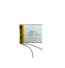 304053 3.7V 600 MAh Li-Polymer Pil Devreli/1.5A