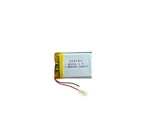 403040 3.7V 450 MAh Li-Polymer Pil (Devreli/1.5A)
