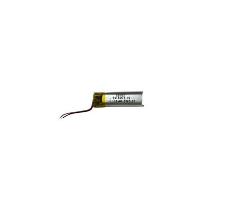 501035 3.7V 130mAh Li-Polymer Pil Devreli/1.5A