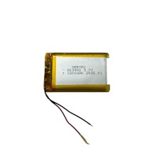 803450 3.7V 1500mAh Li-Polymer Pil Devreli/1.5A