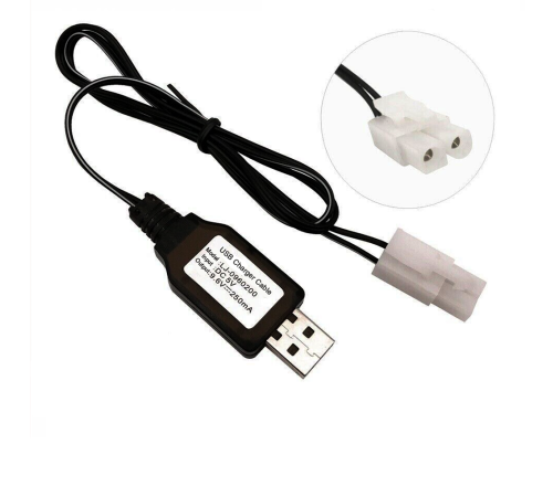 9.6V NI-CD / NI-MH Oyuncak Bataryası USB Şarj Kablosu