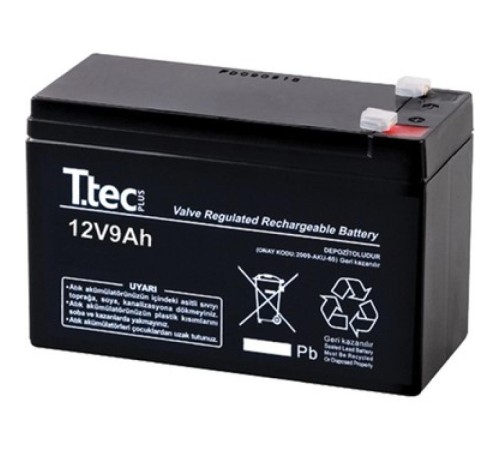 12V 9 AH Kuru Bakımsız Akü