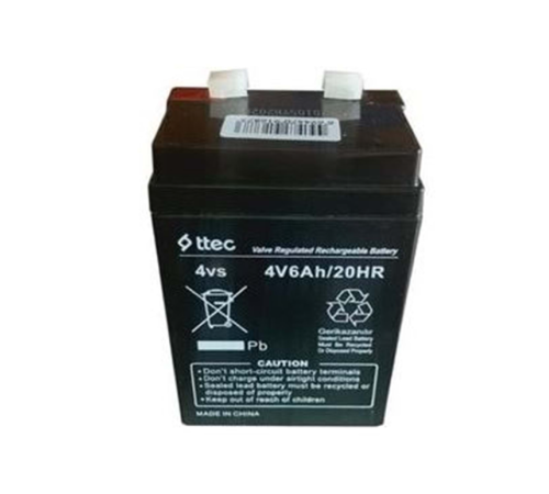 4V 6 AH Kuru Bakımsız Akü
