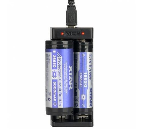 MC2 İkili Li-ion Pil Şarj Cihazı