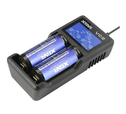 VC2 İkili Li-ion Pil Şarj Cihazı