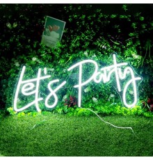 Let'S Party Yazılı Neon Led