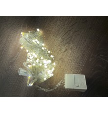 10 M 100 Led Damla Uçlu Gün Işığı Şeffaf Kablo MZ-17-4