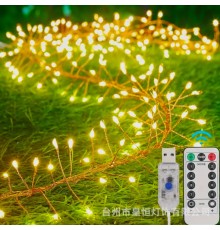 6 M 200 Led Gün Işığı Uzaktan Kumandalı 8 Modlu Usb li