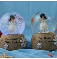 Kemancı Kız Kar Küresi Orta Boy