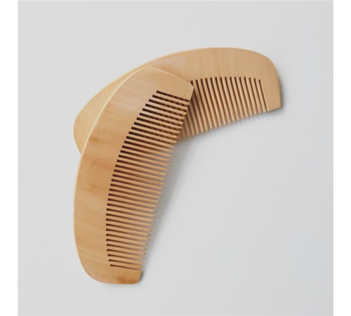 Ahşap Tarak 12'li Paket Dar Dişli OVAL