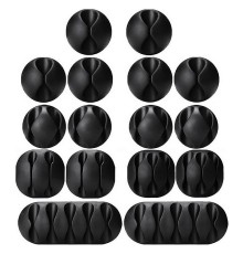 Yapışkanlı Kablo Sabitleyici Düzenleyici 16 lı Paket