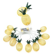 2m 10 Led Pilli 2 Kademeli Ananas Led Işık MZ6200-251