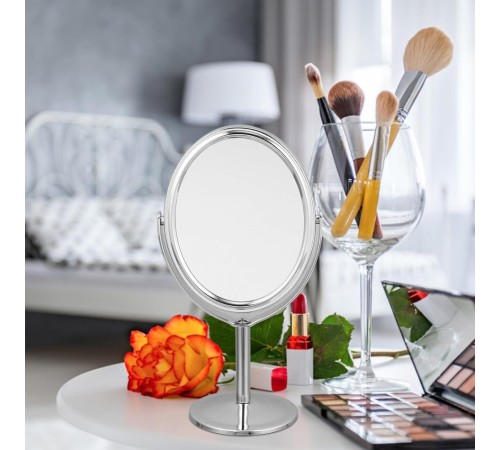 Ayaklı Oval Ayna 10 x 12 Cm MZ235-53