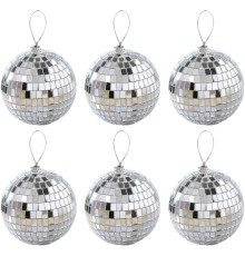 6 lı Çam Ağacı Süsü 4 Cm