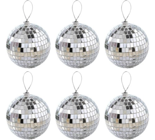 6 lı Çam Ağacı Süsü 4 Cm