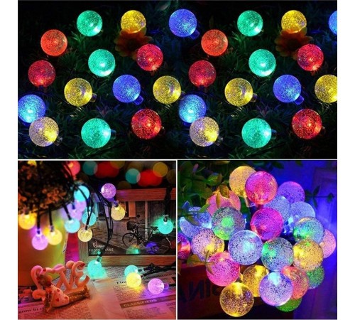 50 Led 7 M RGB Solar