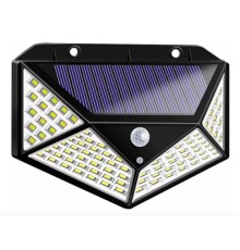 Solar Hareket Sensörlü Duvar Lambası 100 Led MZ-303