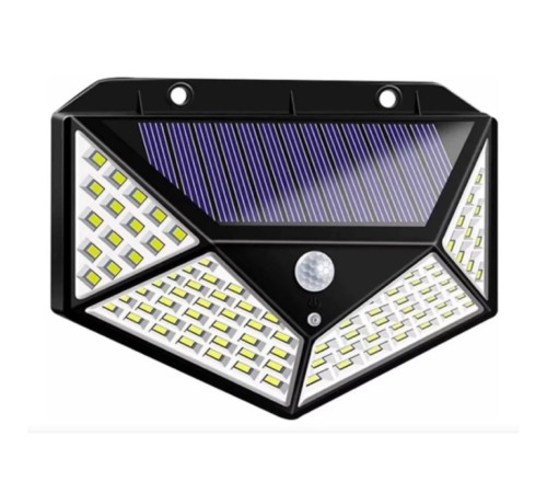 Solar Hareket Sensörlü Duvar Lambası 100 Led MZ-303