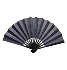 Plastik Kumaş Yelpaze 12 li Füme