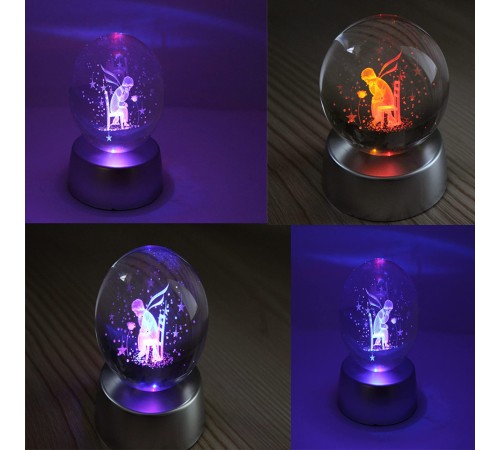 Işıklı Tasarım Cam Küre