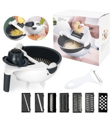 11 Parçalı Sebze Meyve Doğrayıcı Seti - Mutfakta Hız ve Pratiklik