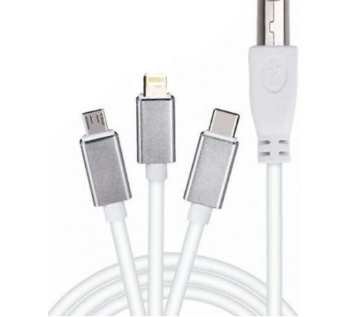 ZR362 Ads 501 Type-C 3 İn 1 Yazıcı Kablosu