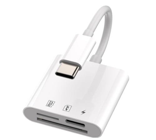 ZR498 Nk-1011Tc Type-C 3 İn 1 Memory Card Reader