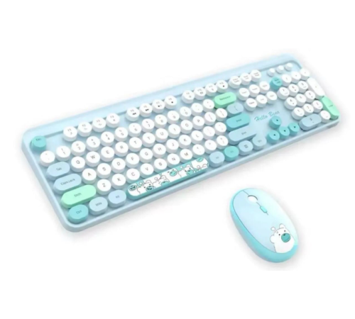 Mofii Zr513/M Sweet Mavi Klavye Mouse Set