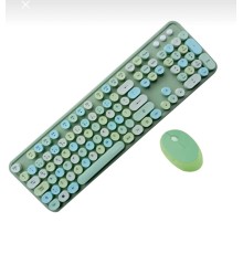 Mofii Zr513/Y Sweet Yeşil Klavye Mouse Set
