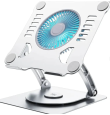 V5.1 360 Rotating Elektrikli Fanli Laptop Stand ZR524