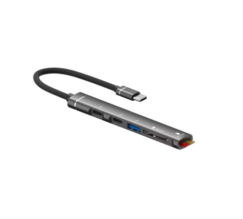 ZR562 Type-C 5 İn 1 Usb Hub Card Reader