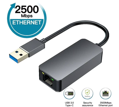 Usb 3.2 Gen1 2.5G Ethernet Çevirici ZR622