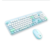 Hello Bear Mavi Klavye Mouse Set