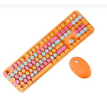 Tr Mofii Sweet Turuncu Klavye Mause Set