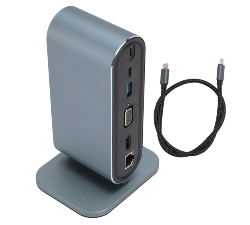 ZR773 Type-C Support 4K 12 İn 1 Dock Model Pd Station