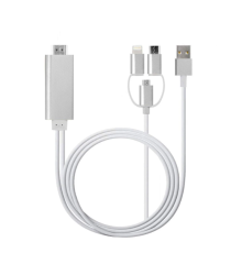 ZR778 L6-M3M Lightning Micro Type-C Hdtv Kablo