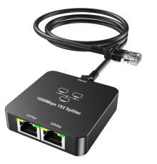 ZR861 Rj45 1To2 Gigabit Splitter Adaptör