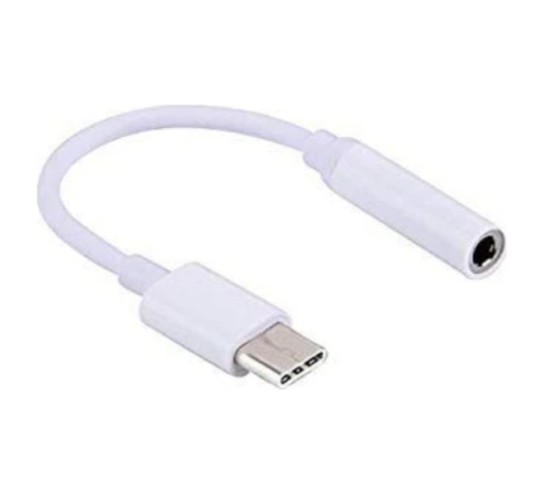 ZR862 Beyaz Type-C Kulaklık Çevirici
