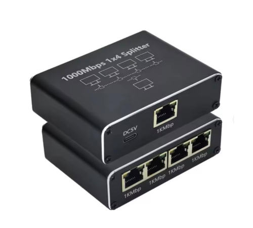 ZR889 Rj45 1To4 Gigabit Splitter