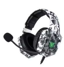 Beyaz K8 Kamuflaj Kulaklık