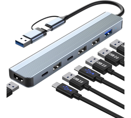 Type-C Usb 7In1 3.0 Hub ZR1055
