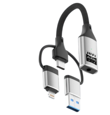 Lightning Type-C Usb To Aux ZR1206