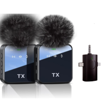 ZR983 F11-2 Kablosuz Çiftli Çok Girişli Mikrofon