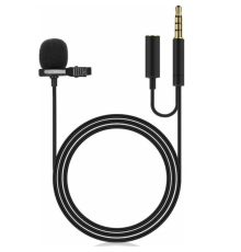 ZR255 Jh043A Jack Kulaklık Girişli Kablolu Mikrofon