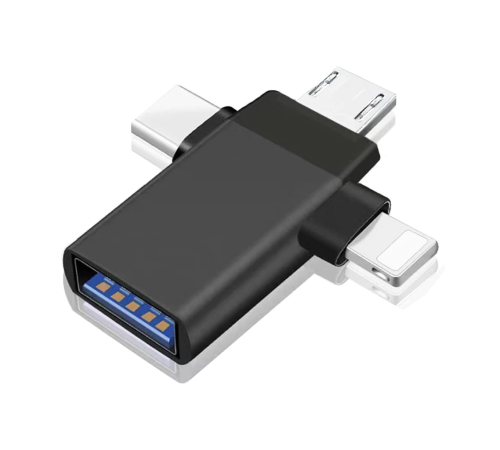 ZR172 Siyah T Otg Çoğaltıcı Aparat