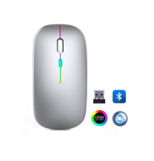 ZR215 Cba100 Rgb Gümüş Şarjlı Mouse